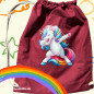 Preview: Bügelbild Einhorn Nr. 2